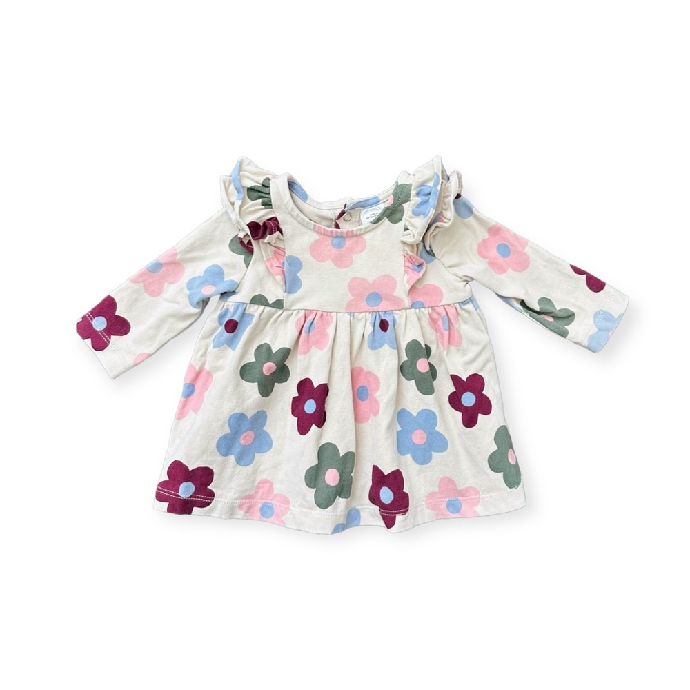 Cotton On flower print top · 0-3m